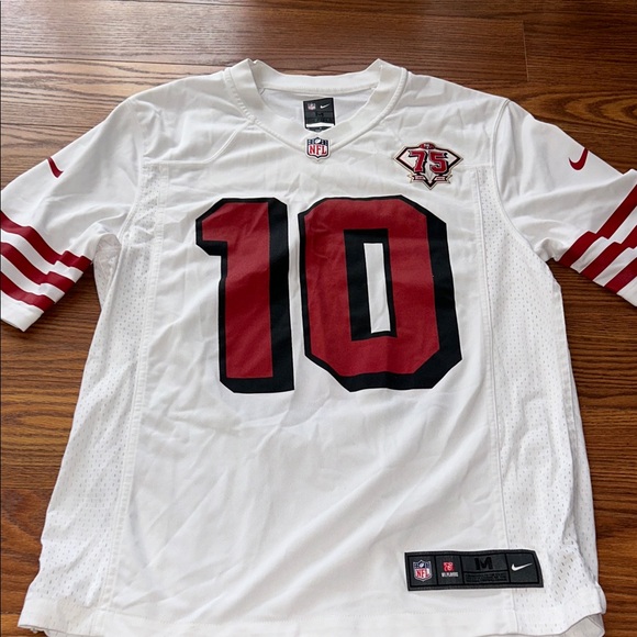 Nike Other - Nike Garoppolo White San Francisco 49ers 75th Anniversary Limited Jersey Mens‎ M